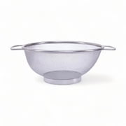 Stainless Steel Fine Mesh Sieve with Double Side Handles 20cm Diameter Kitchen