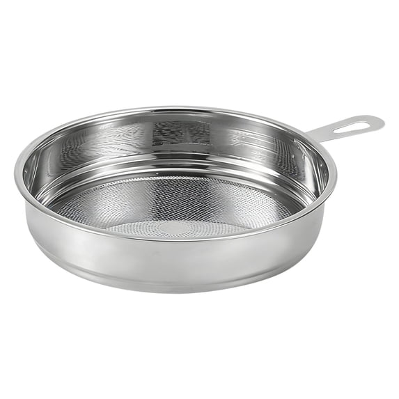 Stainless Steel Fine Mesh Strainer for Cooking Oil, 4.7inch/4.9inch/5.3inch Grease Filter Sieve with Fine Mesh, Colander with Handle, Multipurpose Kitchen Strainer for Frying