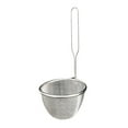thumbnail image 1 of Stainless Steel Fine Mesh Strainer, Deep Frying Net with Handle, Large Ladle for Scooping Noodles Hot Pot French Fries, Kitchen Colander Basket, Style One, 1 of 7