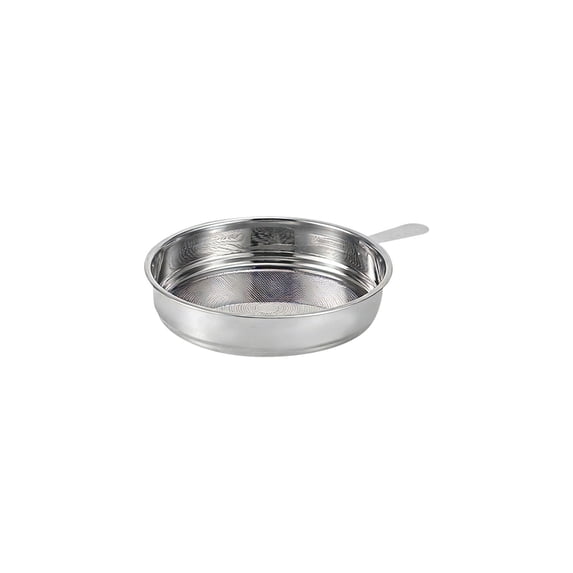 Stainless Steel Fine Mesh Strainer For Kitchen,Premium Stainless Steel Colander Sieve Sifters, with Durable Mesh and Sturdy Handle,Sieve Sifters For Food,Tea,Rice,Oil,Noodles,Fruits,Vegetables(9.8cm)
