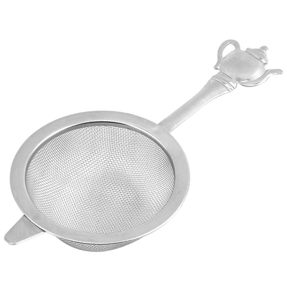 Fine Mesh Tea Strainer with Stainless Steel Handle for Kitchen Use