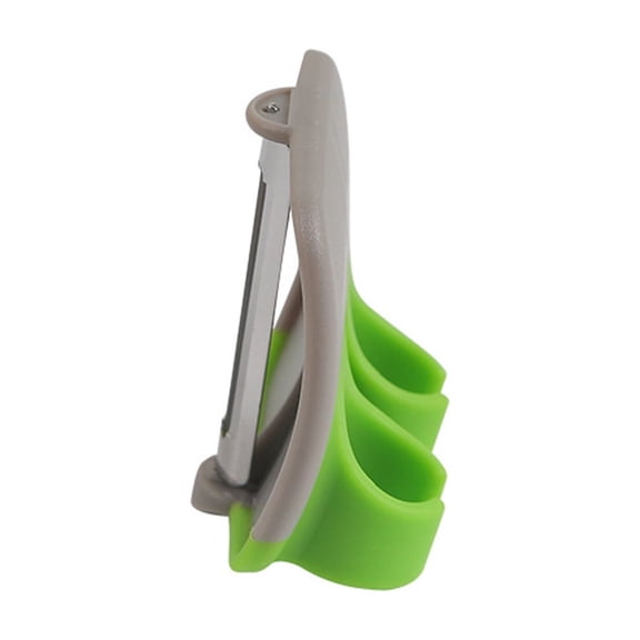 Stainless Steel Finger Peeler Ergonomic Thumb Design Durable Kitchen Tool for Potatoes Carrots Cucumbers Fruits Vegetables