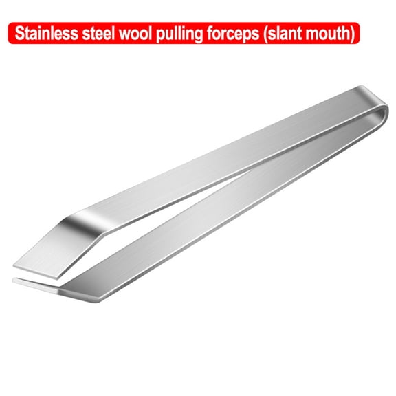 Stainless Steel Fish Bone Tweezers Pincer Clip Puller Remover Tongs Fish Bone