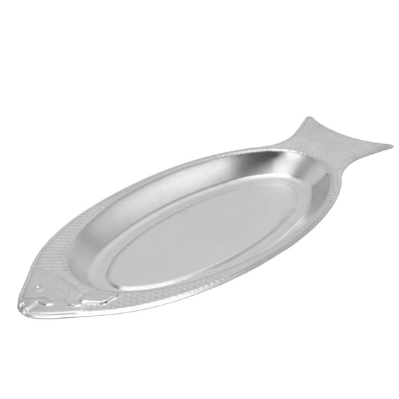 Stainless Steel Fish Dish, Elegant Serving Platter For Birthdays, Banquets Special Events