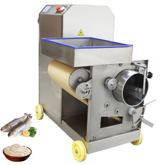 Stainless Steel Fish Meat Separator Commercial Fish Deboner 0.13inch Mesh Fish Mincer