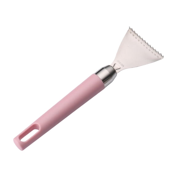 Stainless Steel Fish Scale Peeler Kitchen Tool with Smooth Edge for Efficient Descaling and Cleaning