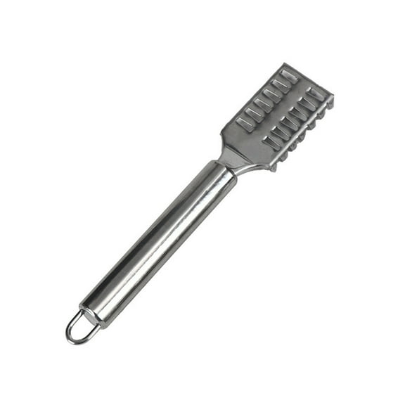 Stainless Steel Fish Scaler Scraper Tool Kitchen Scale Remover, Ergonomic Handle Fish Cleaning Scraper For Seafood Preparation, Durable Rust Resistant Kitchen Tool For Fish Scale Removal