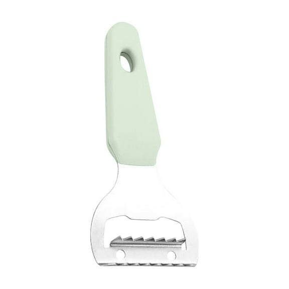 Stainless Steel Fish Scraper Tool, Two in One Serrated Blade for Removing Scales and Gills, Home Kitchen Cleaning and Food Prep Solution, Professional Grade Rust Proof Safe Handling Design, AESTIVO