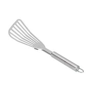 Stainless Steel Fish Spatula Ultra Thin Edge for Easy Turning & Flipping, Fish Spatulas for Nonstick Cookware,Stainless Steel Kitchen Cooking Spatula Flipper for Fish,Egg,PancakeSilver,10.04x1.57"
