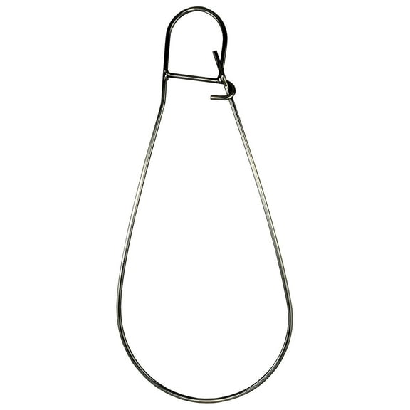 Stainless Steel Fish Stringer 15 Inch - Heavy Duty Spearfishing Keeper - Underwater Fish Holder for Divers & Anglers - Corrosion Resistant Steel Construction