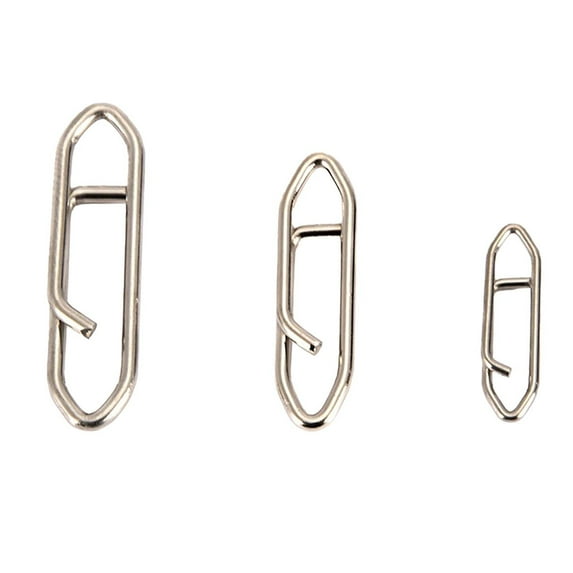 Stainless Steel Fishing Connector Durable Saltwater Freshwater Angling Easy Use Fishing Tackle