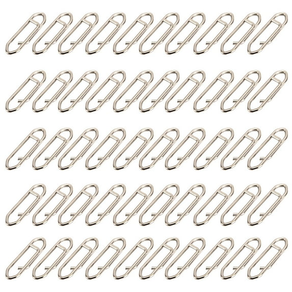✪ Stainless Steel Fishing Fast Link Clips Lock Snaps Quick Lure Change Connector