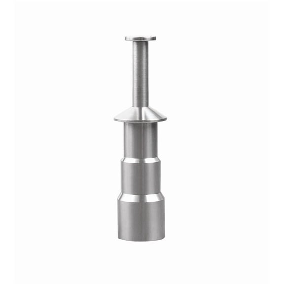 Stainless Steel Fishing Hook Rectifier Tool with 3 Hole Sizes for Squid & Octopus Hooks