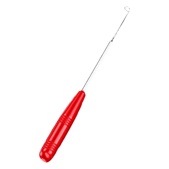 Fishing Stainless Steel Hook Remover Tool for Easy Unhooking Extractor for Fishing 1pc Gear for Anglers on Riverbank and Boat, 17cm, Red