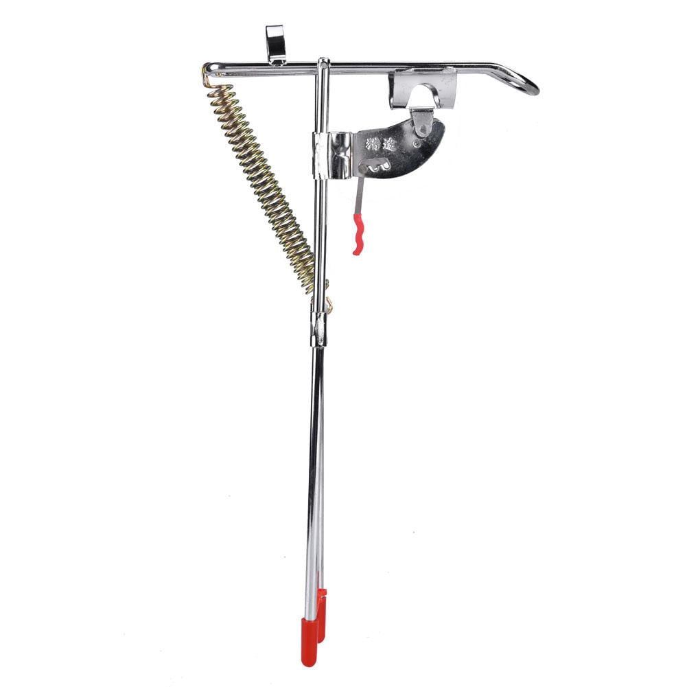 Stainless Steel Fishing Rod Holder with Automatic Tip-Up Hook