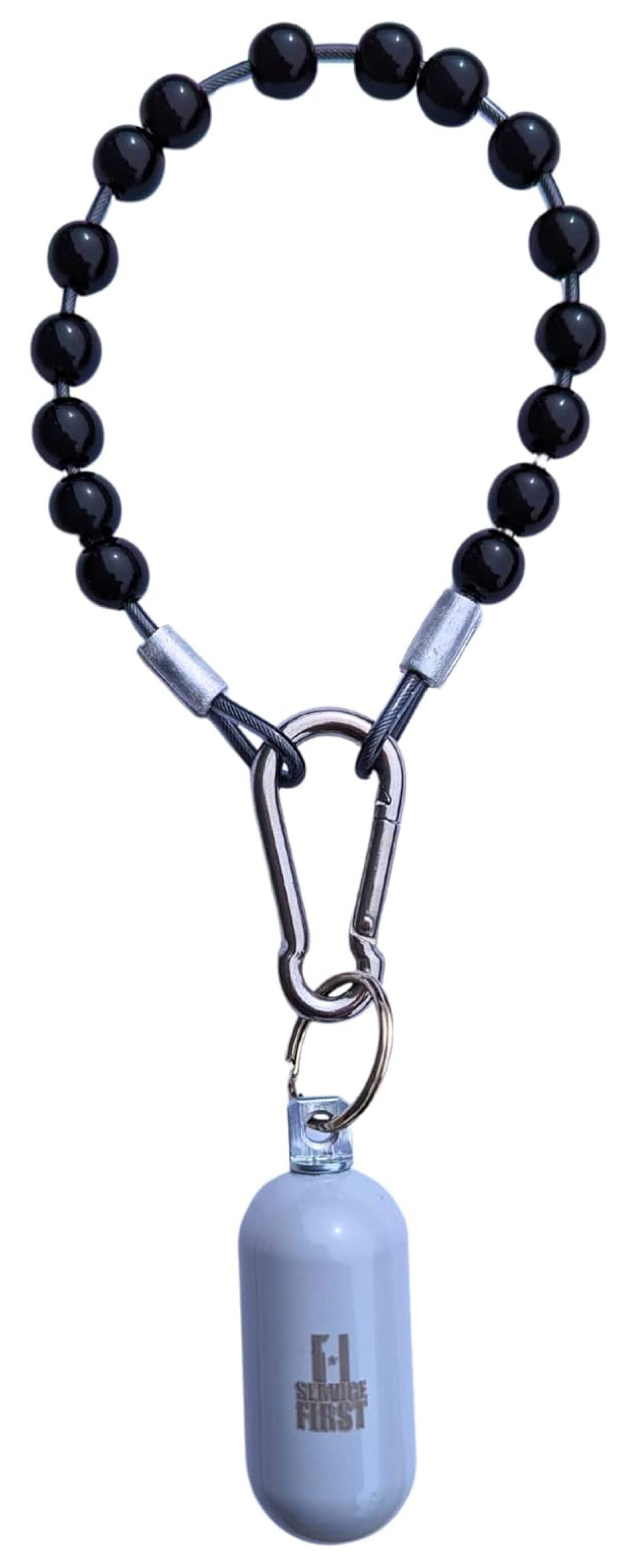 Stainless Steel Flagpole Accessory with Flag Tether & Weight