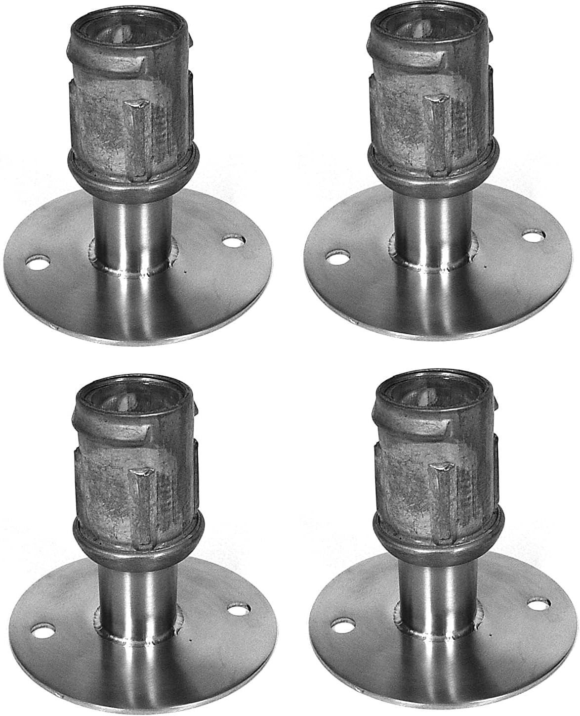 Adjustable Stainless Steel Flanged Feet for 1-5/8" Tubing