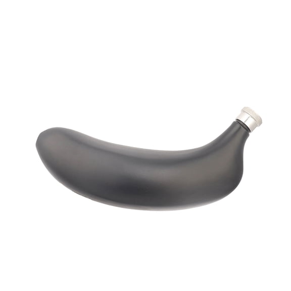 Stainless Steel Flask With Unique Banana Designs 5Oz Capacity Drink Container For Camping And Parties
