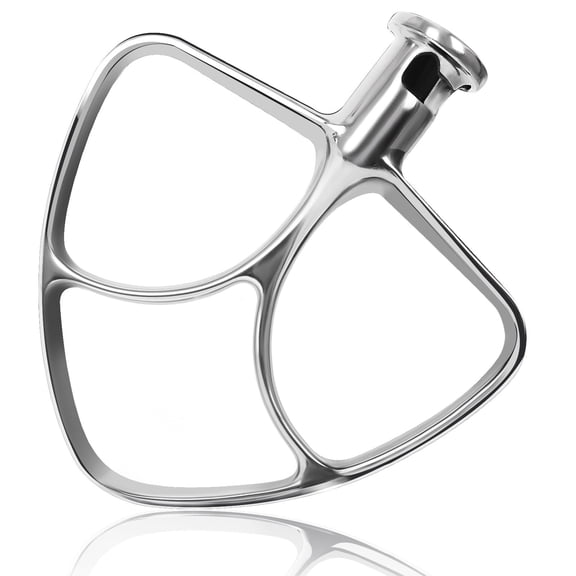 Stainless Steel Flat Beater for Kitchen Aid 4.5-5 Qt Tilt Head Mixers, Compatible Kitchenaid Paddle Attachment for Stir all of Mixtures|Durable and Heavy Duty Replacement Y101