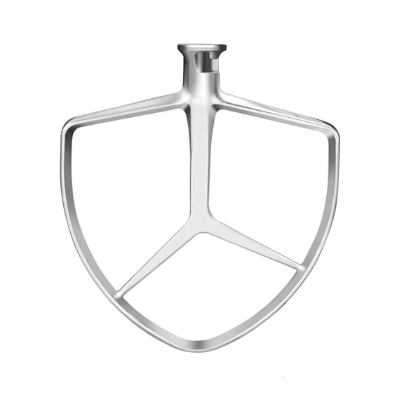 Stainless Steel Flat Beater for 7QT Bowl Lift Stand Mixer Replacement