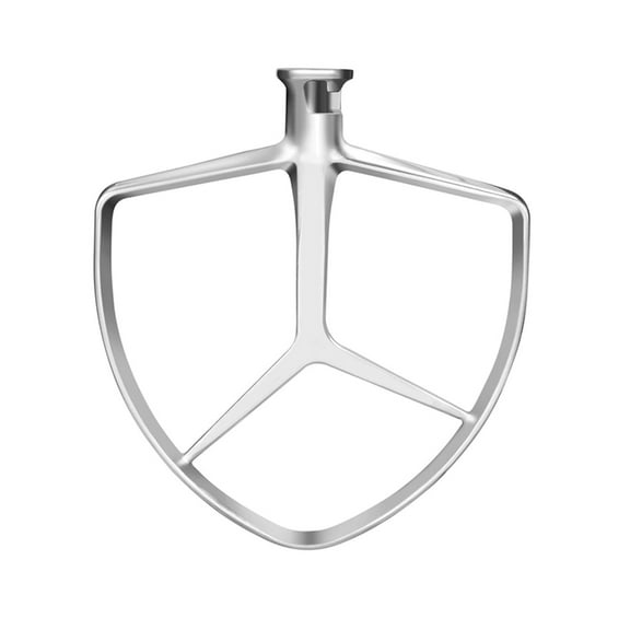 Stainless Steel Flat Beater for 7QT Tilt Head Mixer, Heavy Duty Dough Paddle Attachment Dishwasher Safe Accessory