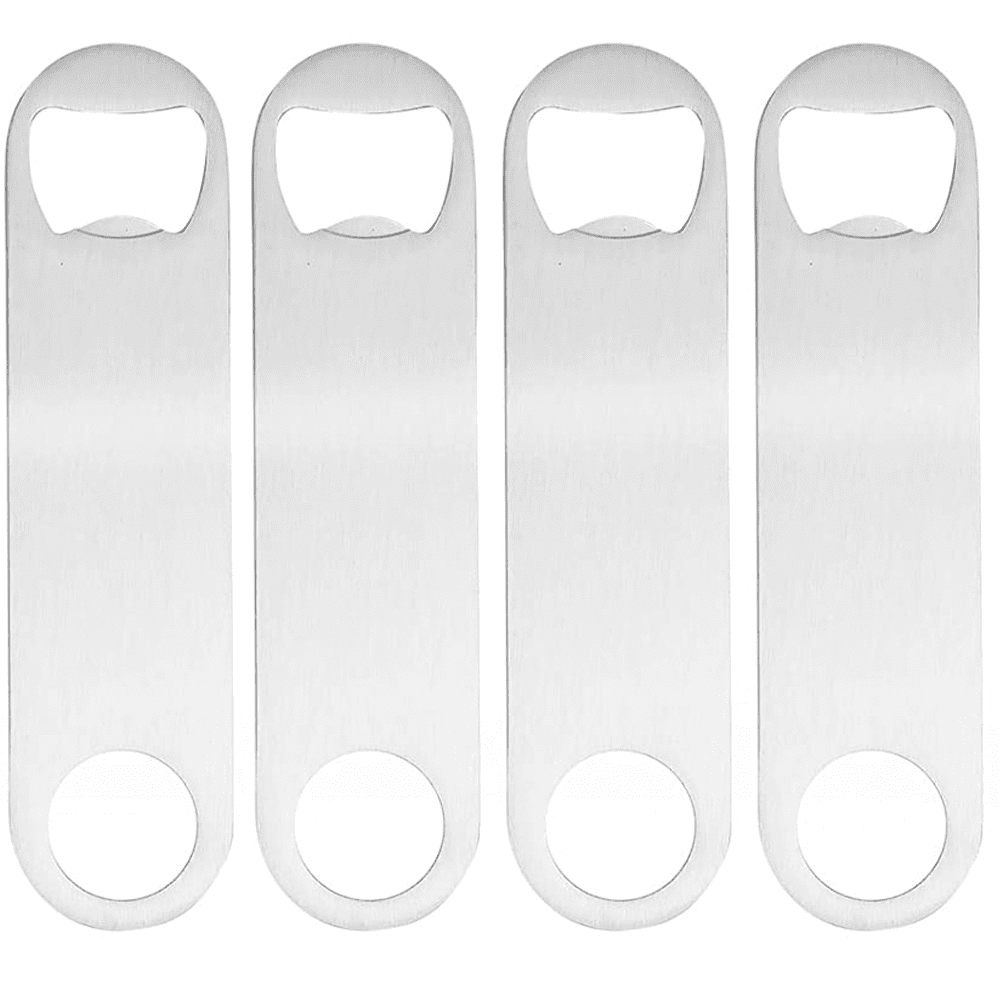 Flat Bottle Opener Bartender Summer Heavy Duty Simple and Effective