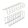 thumbnail image 1 of Stainless Steel Flatware Serving Utensils Dish Drainer Cookware Drying Rack Bracket 2 Pcs, 1 of 6