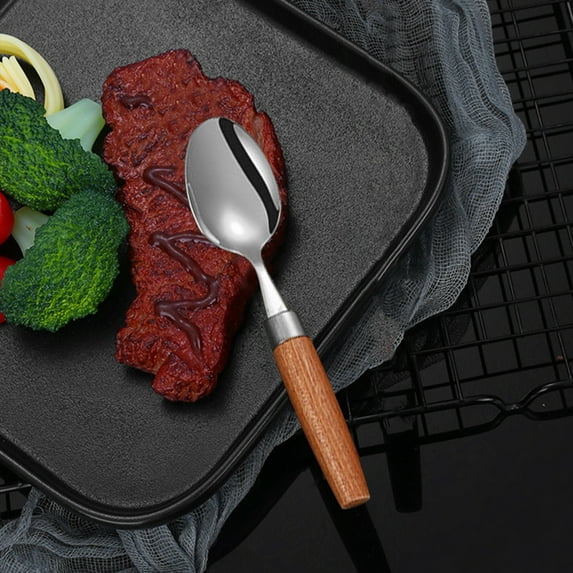 Stainless Steel Flatware Set, Durable Spoon and Fork Set for Kitchen, Dishwasher Safe Cutlery, Modern Tableware, Reusable Silverware Utensil Set Hot Savings & Everyday Bargains