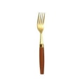thumbnail image 1 of Stainless Steel Flatware with Wooden Handle - Spoon and fork Cutlery Collection, Dishwasher Safe Kitchen Utensils for Daily Use, 1 of 6