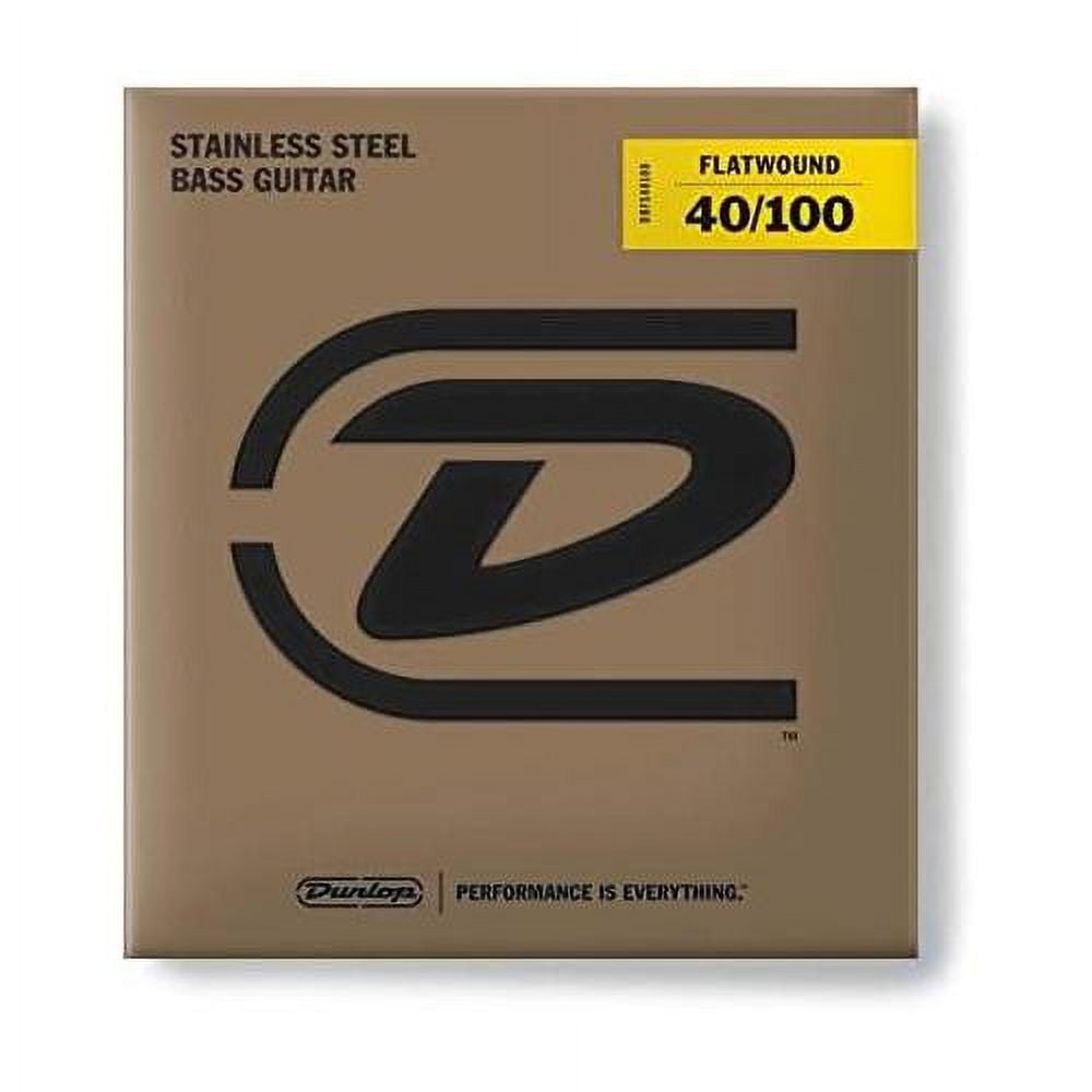 Stainless Steel Flatwound Bass Strings 40100 (DBFS40100)