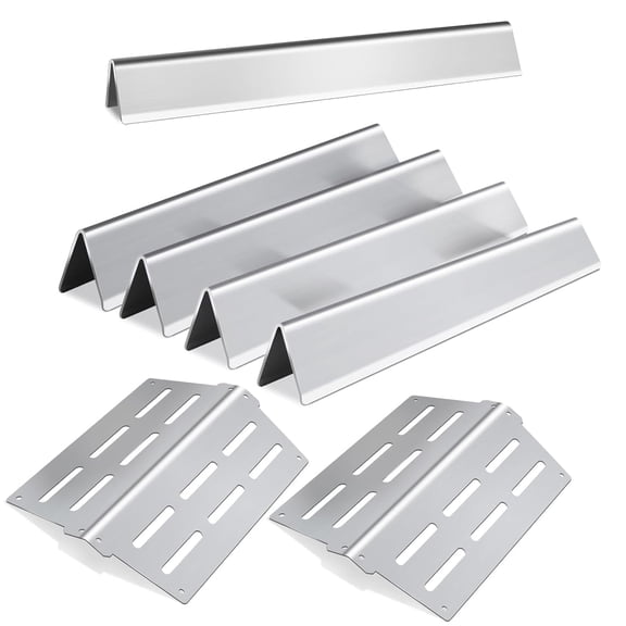 Flavorizer Bars & Heat Deflector Gas Grill Replacement Parts for Weber Genesis 300 Series E310 E320 E330 S310 S320 S330 E-310 E-320 S-310 S-320 E/S-330 EP/CEP-310/320/330