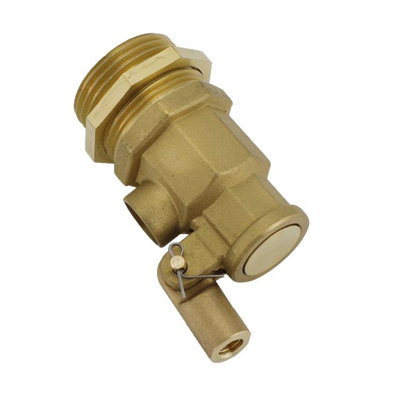 Stainless Steel Float Ball Valve with Male Threads - 1 Inch Water Sensor