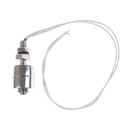 Stainless Steel Float Switch,Vertical Water Level Controller for Tanks,Durable Level Sensor for Water Treatment Systems