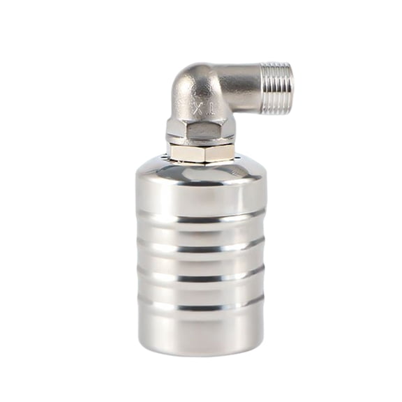 Stainless Steel Float Valve Water Tank 1/2" 4/3" Water Tower Shutoff Valve Floating Ball Valve Automatic Water Level Control ,Easy to Install