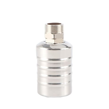 2-Pack Stainless Steel Float Valves - 1/2" To 3/4" Automatic Water Level Control For Tanks, Pools & Troughs