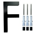 thumbnail image 1 of Stainless Steel Floating House Number, Metal Modern House Numbers, Garden Door Mailbox Decor Number with Nail Kit, Coated Black, Visibility Signage, 1 of 3
