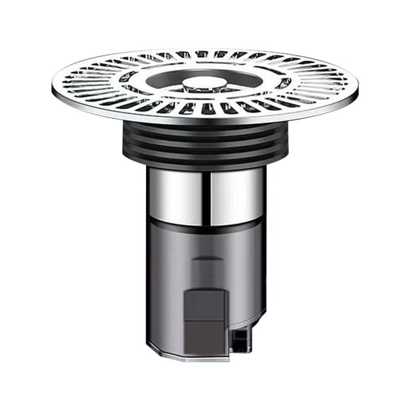 Stainless Steel Floor Drain | Deep Water Seal | Anti-Clog & Odor-Proof Design | 7/11/15cm Length Options | Bathroom & Household Use | Easy Installation