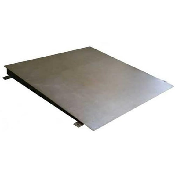 Stainless Steel Floor Scale Ramp - 4 x 4 ft.