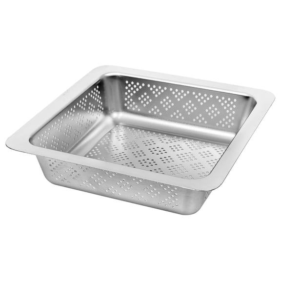 Stainless Steel Floor Sink Drain Strainer 10”W x 10”L x 3”H - Perfect for Restaurant, Bar, Buffet (3" H SS)