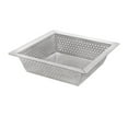 thumbnail image 1 of Stainless Steel Floor Sink Top Hang Basket Strainer Sink Drain Cover 10” x 10” x 2-1/2” for Kitchen, Restaurant, Bar, Buffet (2-1/2"H SS), 1 of 5