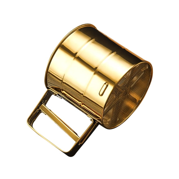 Stainless Steel Flour Sieve Baking Tool Sifting Sifter Cup Food Strainer Coffe Filters Hand Sifters Coffee Mesh Shaker