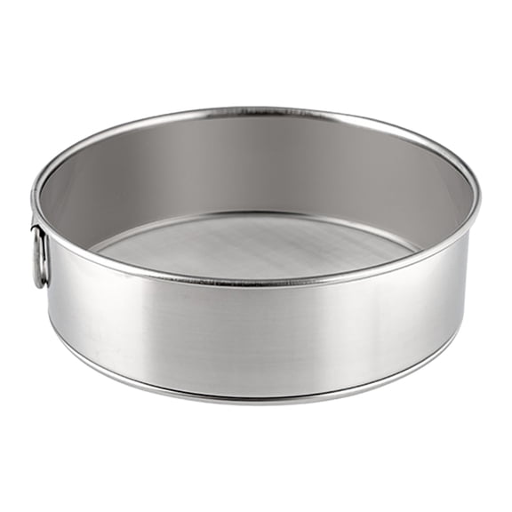 Stainless Steel Flour Sieve Fine Mesh Circular Baking 304 Powder Strainer for Kitchen Sifting