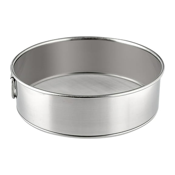 Stainless Steel Flour Sieve Fine Mesh Sieve 304 Stainless Steel Flour Sieve Baking Filter Circular Powder Sieve