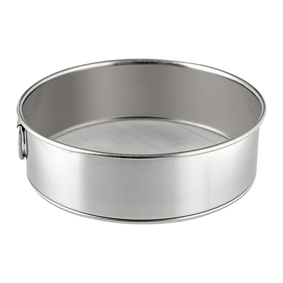 Stainless Steel Flour Sieve Fine Mesh Sieve 304 Stainless Steel Flour Sieve Baking Filter Circular Powder Sieve