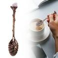 thumbnail image 1 of Stainless Steel Flower Handle Coffee Spoons Small Dessert Spoons with Floral Design Stainless Steel Tea & Dessert Sugar Spoon for Coffee Bar, Espresso, Hot Drinks Kitchen Gift for Women, 1 of 6