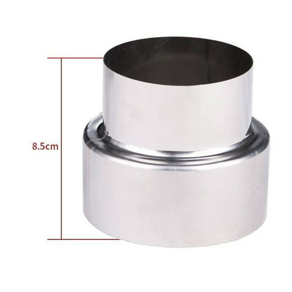 Stainless Steel Flue Liner Reducer / Tubing Connector Chimney Adaptor Stove Pipe