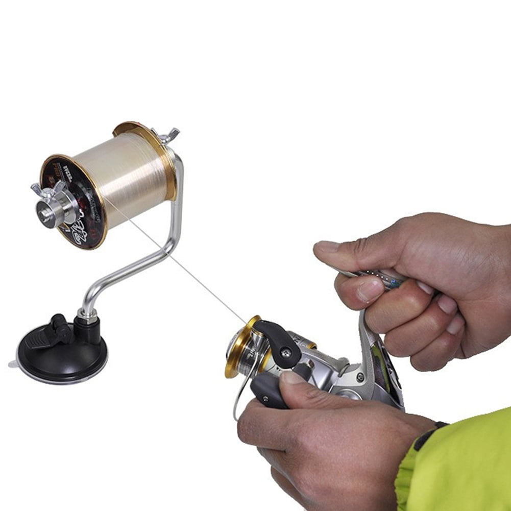 Stainless Steel Fly Fishing Line Winder Reel Spooling System with
