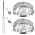 thumbnail image 1 of Stainless Steel Flying Screen RV Furnace Vent Cover Mesh Your RV Furnace from Insect Damage, 1 of 7