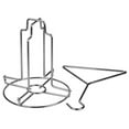 thumbnail image 1 of Stainless Steel Foldable Chicken Rack, 1 of 1