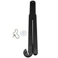 thumbnail image 1 of Stainless Steel Food Bag Pouch Cutter Opener with Squeezer for Kitchen Use Includes EZ Chain, 10×1.7 inch, Black, 1 of 9
